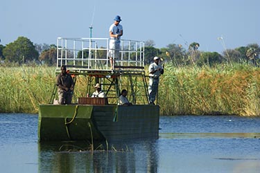 Botswana - Safari au Lagoon Camp dans la réserve privée du Kwando Linyanti au nord du Botswana (Afrique Australe) - Absolu Voyages