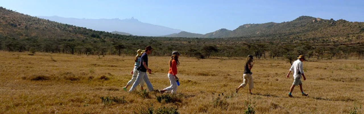 Safari à pied Kenya en Famille Absolu Voyages
